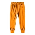 thumbnail image 7 of Cethrio Girls 2 Piece Pajama Sets, Crew Neck Comfy Long Sleeve Girls' Sleepwear Loungewear Orange Size 14, 7 of 7