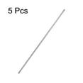 thumbnail image 3 of Unique Bargains 2.5mm x 250mm 304 Stainless Steel Solid Round Rod for DIY Craft 5Pcs, 3 of 3