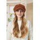 thumbnail image 3 of Mujer Boina Newsboy Hat Gorra De Lana Francesa Clásico Otoño Primavera Invierno, 3 of 5