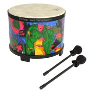 Kids Percussion® Floor Tom Drum Comfort Sound Technology® - Rain Forest, 10