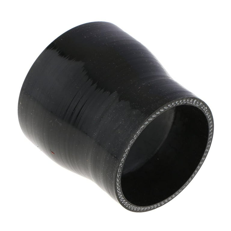 Silicone Coupler Black Silicone Intake Coupler - 3.5" To 4" (89mm-102mm) Straight Reducer For Turbo 4 To 2 In Pvc Reducer - Foto 2