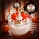 thumbnail image 1 of Decoración de Halloween, adornos de Halloween, decoración del hogar, velas rosas de cementerio fantasma, velas rosas de fantasma vaquera, candelabros para habitación de Halloween, decoración para el h, 1 of 7