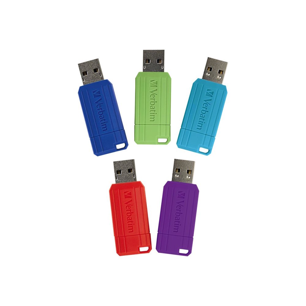 Verbatim PinStripe USB flash drive 32 GB USB 2.0 assorted