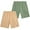 Green Bay Doeskin, variant on RBX Boys Active Shorts - 2 Pack Breathable Performance Fleece Athletic Shorts with Pockets (8-16)