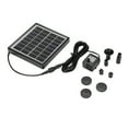 thumbnail image 2 of Solar Fountain Pump, Solar Water Fountain Solar Powered High Water Column  For Bird Bath For Garden, 2 of 8