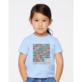 thumbnail image 2 of Wild Bobby 1 2 3 4 100 Days of School Colorful Counting, 100 Days of School 2024 2025 Design for Kids Youth Boys Girls School Toddler Crew Graphic T-Shirt, 2 of 6