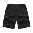 thumbnail image 5 of Men's Petite Fit Quick-Dry Zipper Pockets Athletic Shorts, Gray, XLarge, 5 of 6
