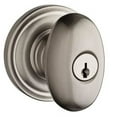 thumbnail image 6 of Baldwin Reserve Enelltrr152 Entry Ellipse Knob And Traditional Round Rose With 6Al Latch And Dual Strike Matte Antique Nickel Finish, 6 of 7