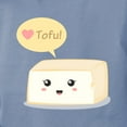 thumbnail image 3 of CafePress - Kawaii Tofu Asking People To Love Tofu T Shirt - Womens Comfort Colors® Shirt, 3 of 4