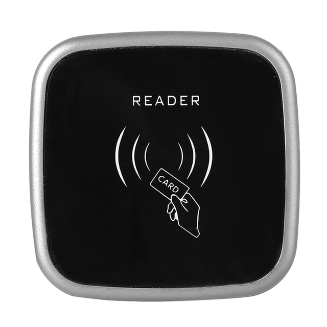 Access Control Reader, Digital 13.56MHZ/125KHZ IC/ID Card Reader Access Card Reader, Freely Switchable For Company Office