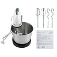 thumbnail image 1 of Electric Stand Mixer Whisk Machine Egg Beater Blender Mixing Bowl EU Plug 230V, 1 of 8