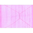 thumbnail image 1 of Ahgly Company Indoor Rectangle Solid Purple Modern Area Rugs, 2' x 5', 1 of 4