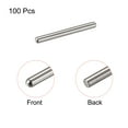 thumbnail image 3 of Unique Bargains 1,5 X 15mm Cheville Broches, 100 Pack Tête Ronde Bout Chanfreiné Cheville Broche, 3 of 6