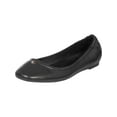 thumbnail image 1 of Kate Spade Womens Kora Leather Slip On Ballet Flats Black 6.5 Medium (B,M), 1 of 2