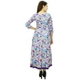 thumbnail image 6 of Phagun Women Ethnic Top Cotton Floral Anarkali Kurti Tunic Dress Designer Kurta, 6 of 7