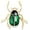 Green, variant on Enamel Insect Beetle Brooch Pin for Women Men Gold-Toned Fashion Creative Bee Animal Brooches Lapel Pins Dainty Dress Accessories Birthday Party Jewelry