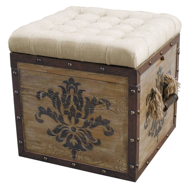 OttomanFinishNatural Pattern