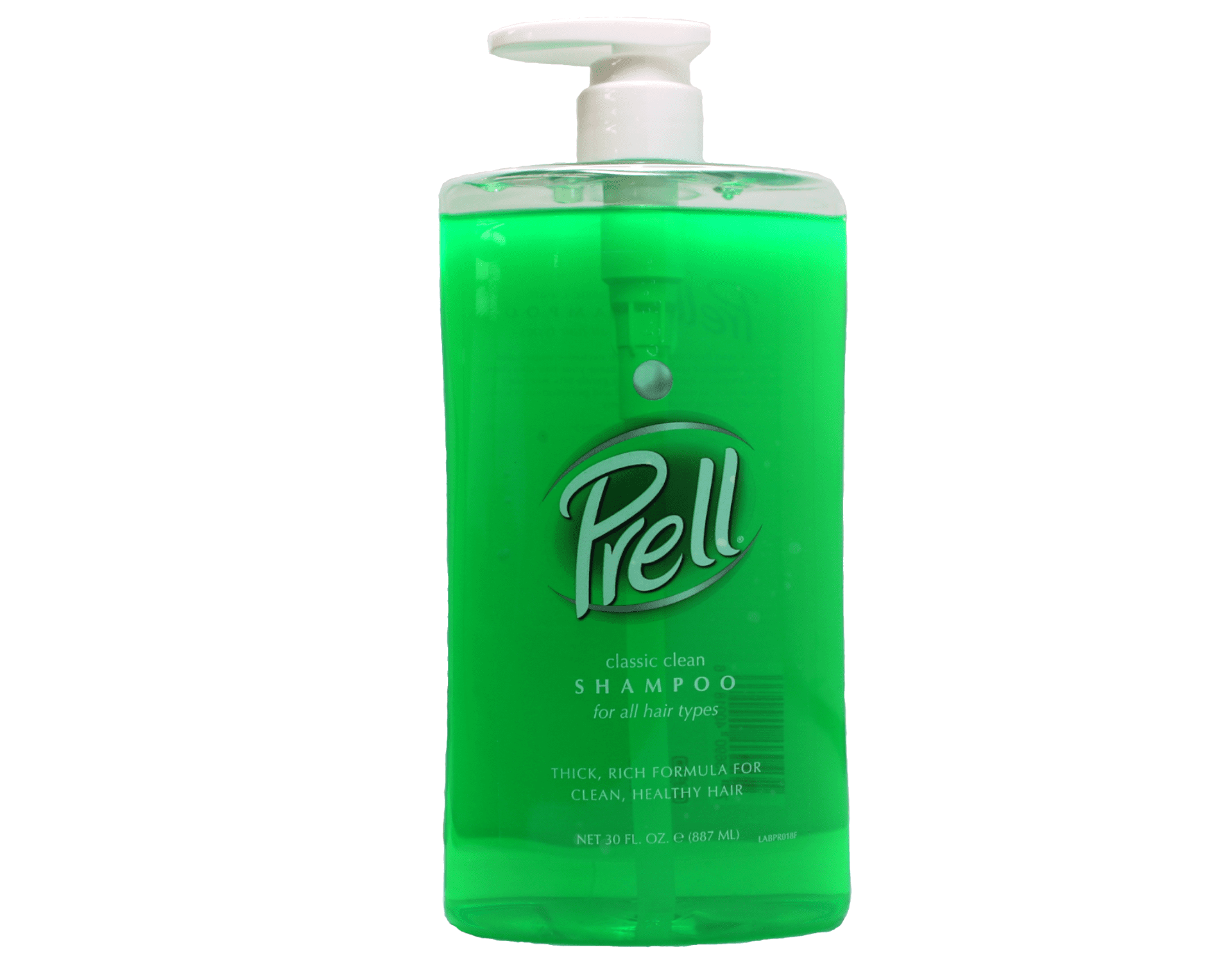 Prell Classic Clean Clarifying Shampoo, Removes Buildup, All Hair Types, 30 oz 4 Pack