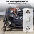 thumbnail image 6 of TROPOW Adjustable Heavy-Duty Automotive Creeper, 400 Lbs Capacity, 48" to 66" Height Range, 4 Swivel Caster Wheels, Foldable Design for Home Garage & Workshop, 6 of 6