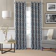 thumbnail image 2 of Elrene  Harper Room Darkening Grommet Curtain Panel Grey 52" W X 95" L 95 Inches, 2 of 5