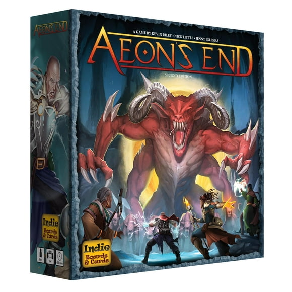 Aeon's End 2e - Cooperative Deck Building Card Game for Game Night, 1 – 4 Players Teens, 14+ and Adults - Science Fiction & Fantasy Strategy Board Game -
