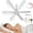 2pcs 6Fans, variant on Collapsible Portable Ceiling Fan, 4 Speeds Collapsible Ceiling Fan for Cruise With Remote and Timer, CollapsibleCeiling Fan Portable Equipped with Strong Magnets, for RV, Tent, Cabin (6Fans)