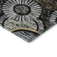 thumbnail image 3 of Addison Rugs Mayfield Premium Machine Washable Transitional Geometric Black Runner Rug, 2'3" x 7'6", 3 of 6