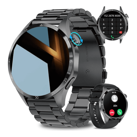 Reloj Inteligente Hombre Smartwatch Deportivo Llamada Bluetooth Xtellar negro