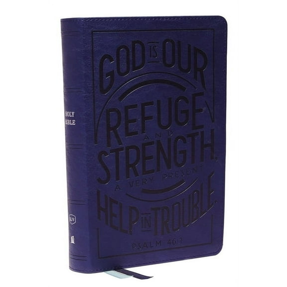 KJV Holy Bible: Personal Size with Cross References, Blue Leathersoft, Red Letter, Comfort Print: King James Version (Ve, (Hardcover)