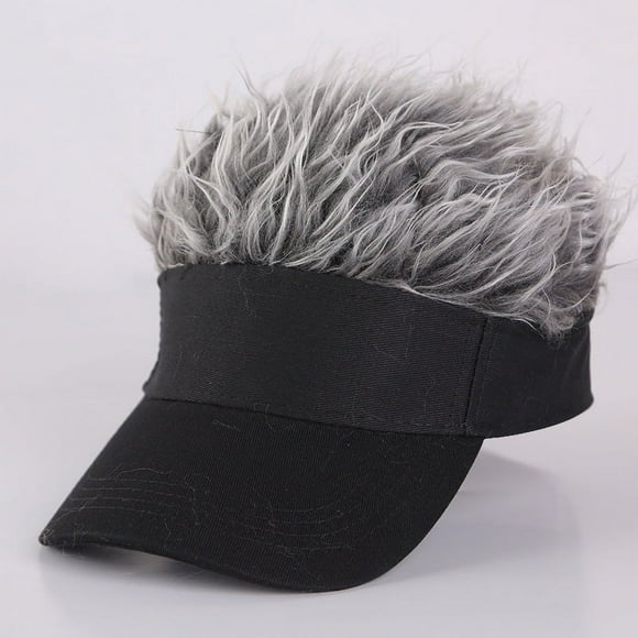 Hermosa simulación de moda ola peluca gorra retro hip hop parodia pícaro casero gorra
