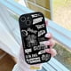 thumbnail image 1 of Para Samsung A13 A04s A04 A14 A12 A33 A22 A20 A50s A21s A52s A53 A50 A10s A52 A32 A11 A72 A03s A30s A20s A73 A31 A51 A23 A02s A03 A71 Marca De Moda Graffiti Letra Etiqueta Estuche Adhesivo, 1 of 3