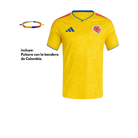 Colombia 2026 Soccer Jersey, Yellow Home shirt- Men & Women - World Cup Edition