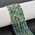 thumbnail image 4 of QNAVIC Natural Moss Agate Gemstone Micro Faceted Rounds Beads Strand Drilled Stone Chakra Healing Crystals DIY Jewelry Making Wholesale Bulk Loose Supply Strand 30 Centimeter (1 Strand), 4 of 4