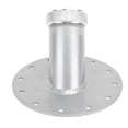 thumbnail image 1 of 45 Degree Fuel Cell Filler Neck with 12 Bolt Steel Base Aluminum Cap 1.5in Inner Diameter, 1 of 7