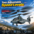 thumbnail image 4 of JoyStone RC Helicopter for Kids and Adults, 2.4GHz Remote Control Helicopter with 2 Batteries, 26 Min Flight, Altitude Hold, One-Key Takeoff, LED Light, Indoor Flying Toy Gift for Boys, 4 of 9