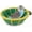 Green+Yellow, variant on 5.1 Inch Handmade Coton Rope Bird Breeding Nest, Hatch House Bird Nest Bed for Small Parrots Budgie Parakeet Cockatiel Parakeet Conure Canary Finch Lovebird