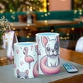 thumbnail image 6 of French Bulldog Flamingo Paw Flickering Flameless LED Candles set of 2 Battery Operated 18-Key Remotes Timer Halloween Fall Decor D3''xH4''5'', 6 of 7