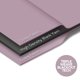 thumbnail image 5 of Deconovo Cortinas opacas con diseño floral en color rosa lavanda de 132 x 243 cm con aislamiento térmico., 5 of 7