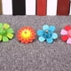 thumbnail image 4 of Peonza para Niños, Peonza de Madera Pintada con Flores, 4 of 5