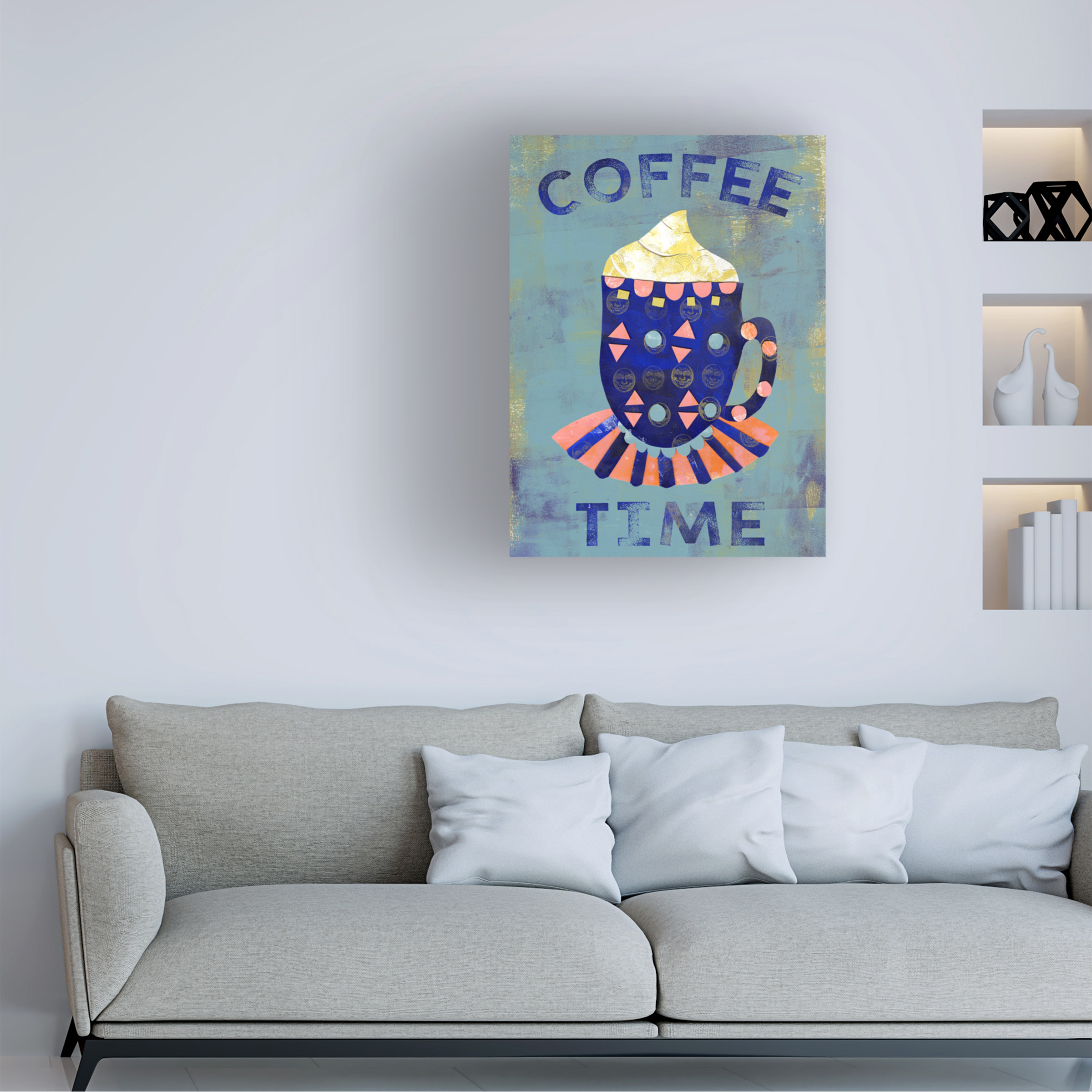 Trademark Fine Art 'Coffee 1' Canvas Art by Summer Tali Hilty