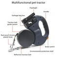 thumbnail image 3 of Retractable Dog Leash - 10 ft Scalable Heavy Duty Dog Leash with Flashlight  360 Degree Rotating  One Button Break & Lock  Dog Leashes for Small Dogs Medium Dogs, 3 of 8
