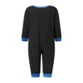 thumbnail image 2 of Christmas Family Pajama Matching Set Letters Print T-shirt Plaid Pants, 2 of 9