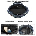 thumbnail image 2 of Flower Women's Large Weekend Travel Bag Moving Canvas Handbag Thick Double Layer Beach Weekend Travel Unisex Hospital Maternity Delivery with Toiletry Waterproof, 2 of 5
