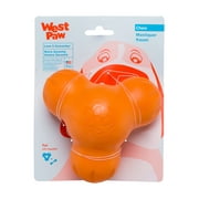 West Paw Zogoflex Tux Large 5" Dog Toy Tangerine