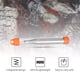 thumbnail image 3 of Fuelle de fuego plegable de acero inoxidable para exteriores, herramienta de tubo de soplado Manual, cocina de acampada YUNYI BRAND Deportes, 3 of 8