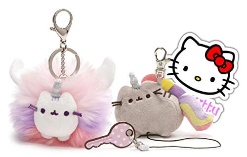pusheen retractable keychain