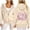 A1#Beige627, variant on Wxolcjlv Womens Zip Up Hoodie Fleece Dolphin Print Oversized Long Sleeve Casual Sweatshirt