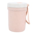 thumbnail image 1 of Taza de gachas de bebida de 300 ml, taza de sopa portátil, caja de gachas sellada con tapa, caja de sopa (rosa), 1 of 1