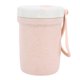 thumbnail image 1 of Caja de sopa sellada para comidas para llevar (rosa) Vaso de avena portátil de 300 ml con tapa, 1 of 8