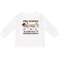 thumbnail image 3 of Inktastic Pre-school Graduate Look Out, Kindergarten Boys or Girls Long Sleeve Toddler T-Shirt, 3 of 5